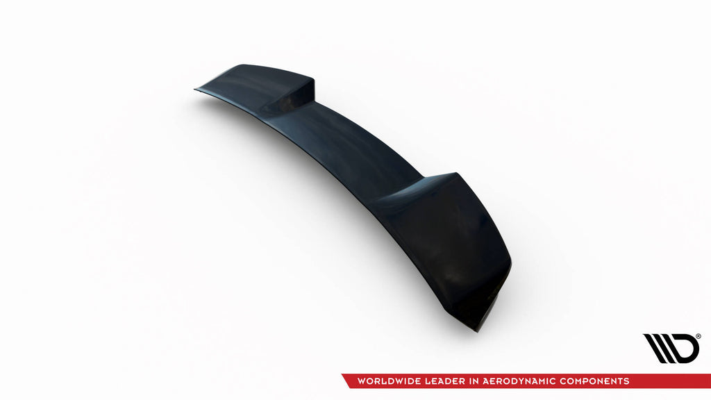 Maxton Design Höher Spoiler CAP 3D passend für Audi RSQ8 Mk1 Facelift schwarz Hochglanz