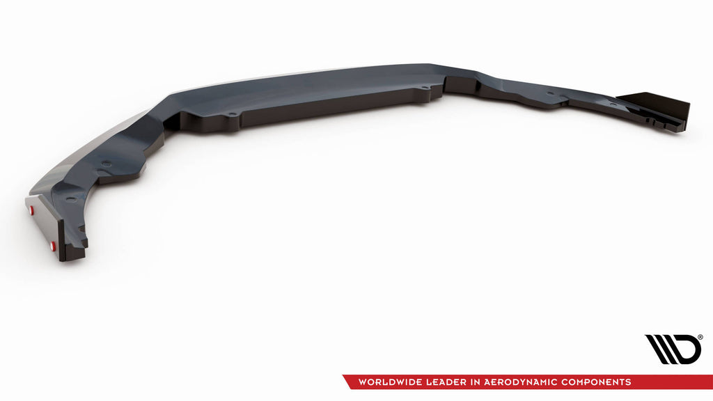 Maxton Design Street+ Spoilerlippe Front Ansatz V.3 + Flaps passend für Audi R8 Mk2 Facelift