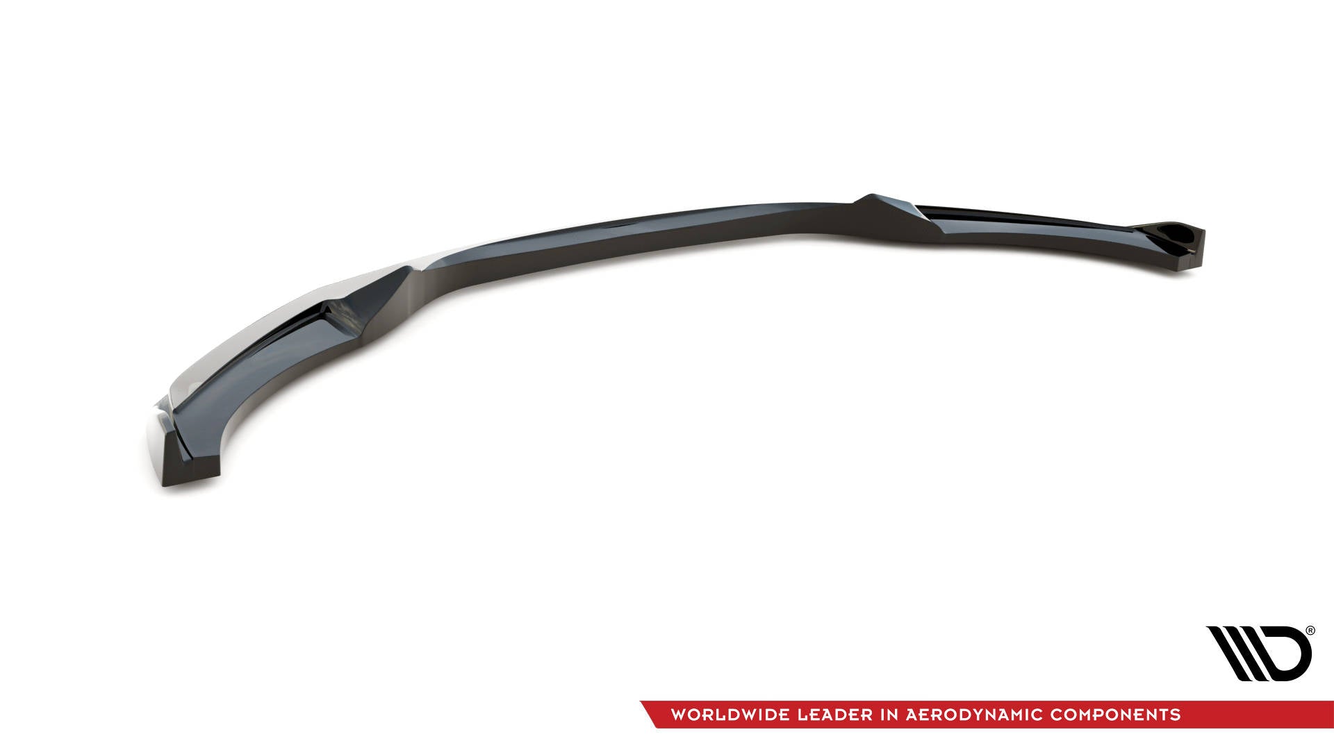 Maxton Design Street+ Spoilerlippe Front Ansatz V.1 passend für BMW 2 M-Paket F22 schwarz Hochglanz