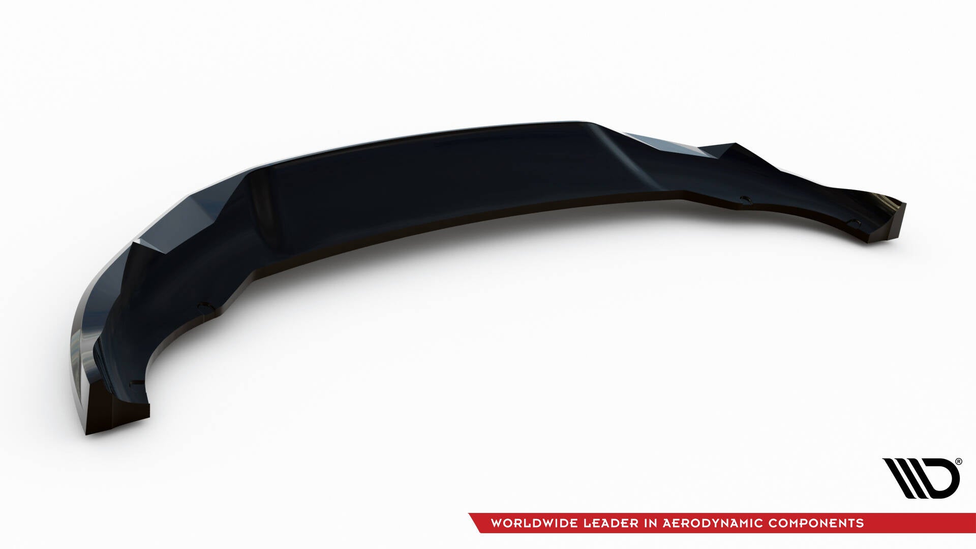 Maxton Design Street+ Spoilerlippe Front Ansatz passend für Cupra Formentor Mk1 Facelift schwarz Hochglanz