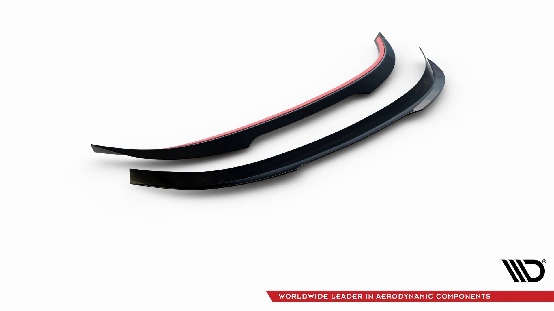 Maxton Design Spoiler CAP V.2 passend für VW Scirocco R Mk3 schwarz Hochglanz