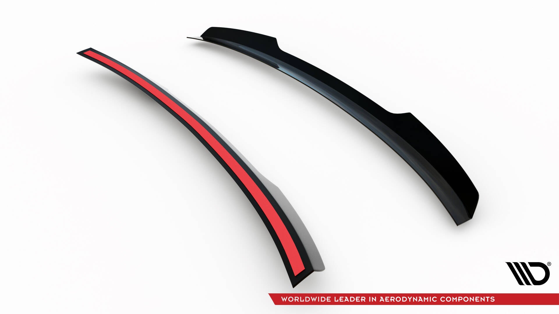 Maxton Design Spoiler CAP passend für VW Passat Limousine R-Line Mk8 schwarz Hochglanz