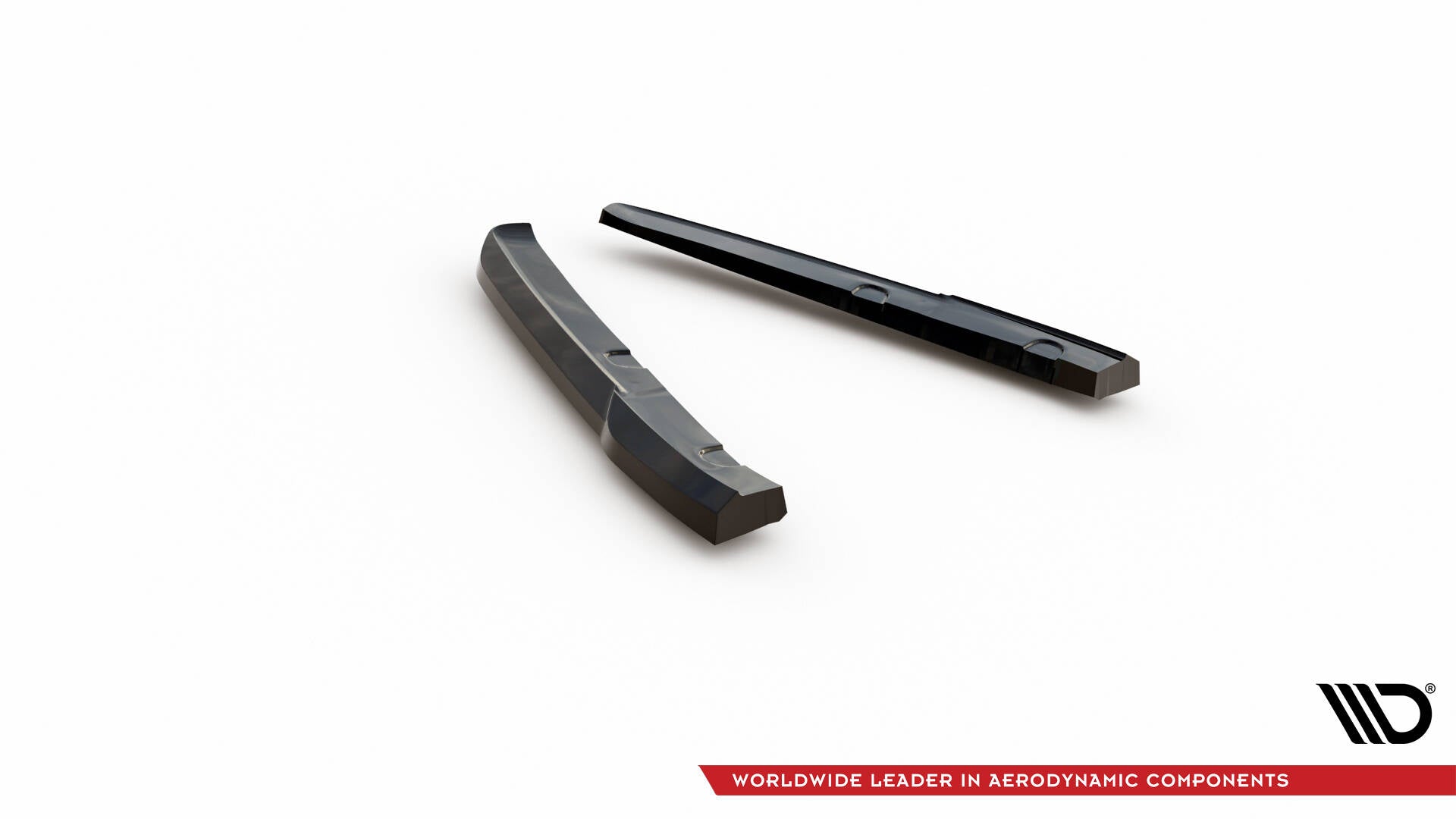 Maxton Design Heck Ansatz Flaps Diffusor passend für Porsche 911 992 GT3 schwarz Hochglanz