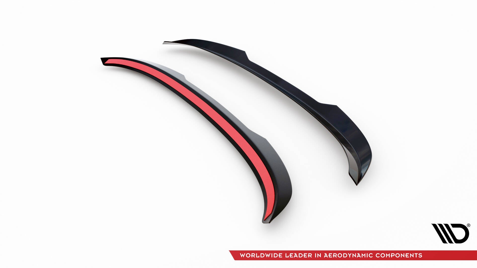 Maxton Design Spoiler CAP passend für Peugeot 308 SW Mk3 schwarz Hochglanz