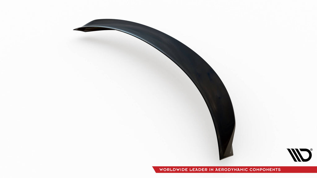 Maxton Design Spoiler CAP 3D passend für Mercedes-Benz CLA C117 Facelift schwarz Hochglanz