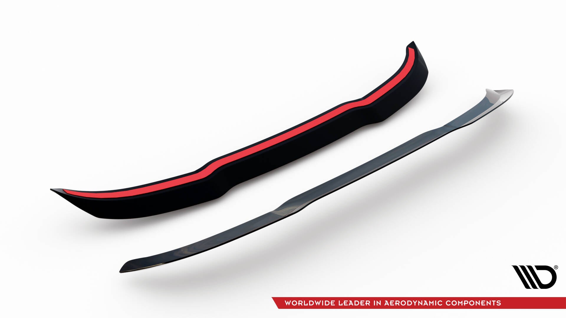 Maxton Design Spoiler CAP V.1 passend für Ford Fiesta Mk8 ST / ST-Line schwarz Hochglanz