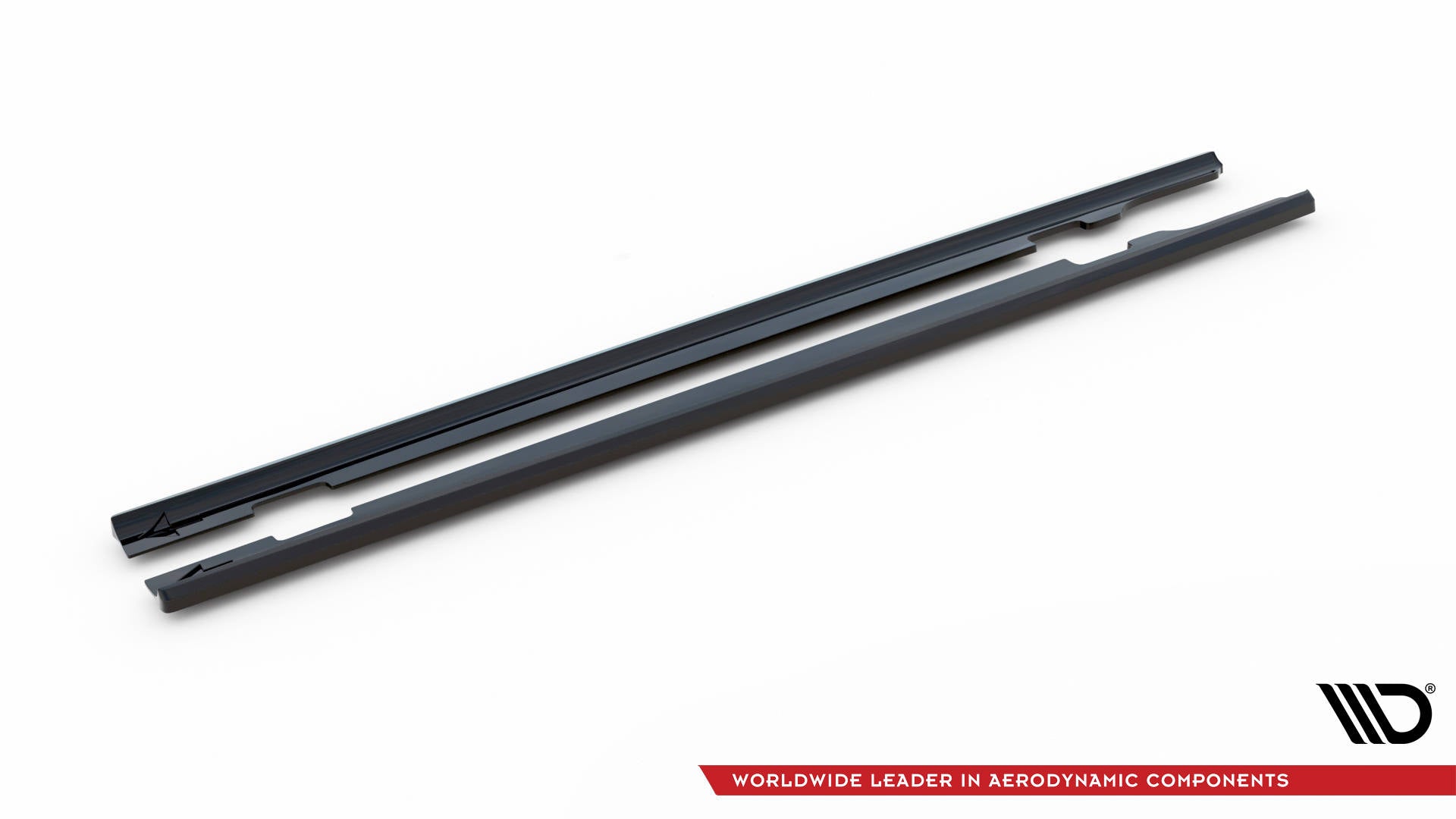 Maxton Design Street+ Seitenschweller Leisten passend für Mini Cooper S John Cooper Works F55 Facelift schwarz Hochglanz