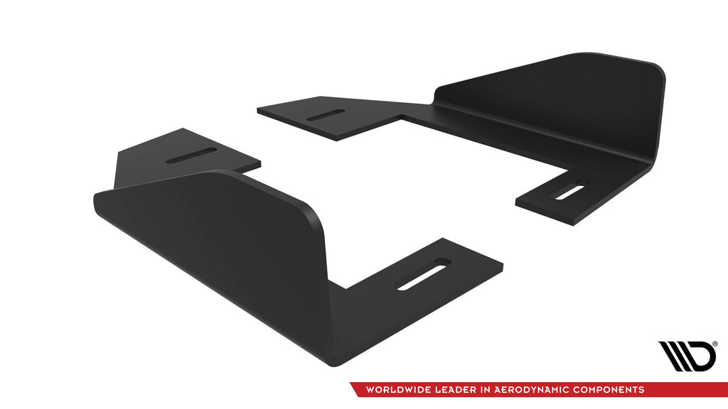 Maxton Design Seitenschweller Flaps passend für Kia Proceed GT / GT-Line Mk1 Facelift / Ceed GT Mk3 Facelift schwarz Hochglanz