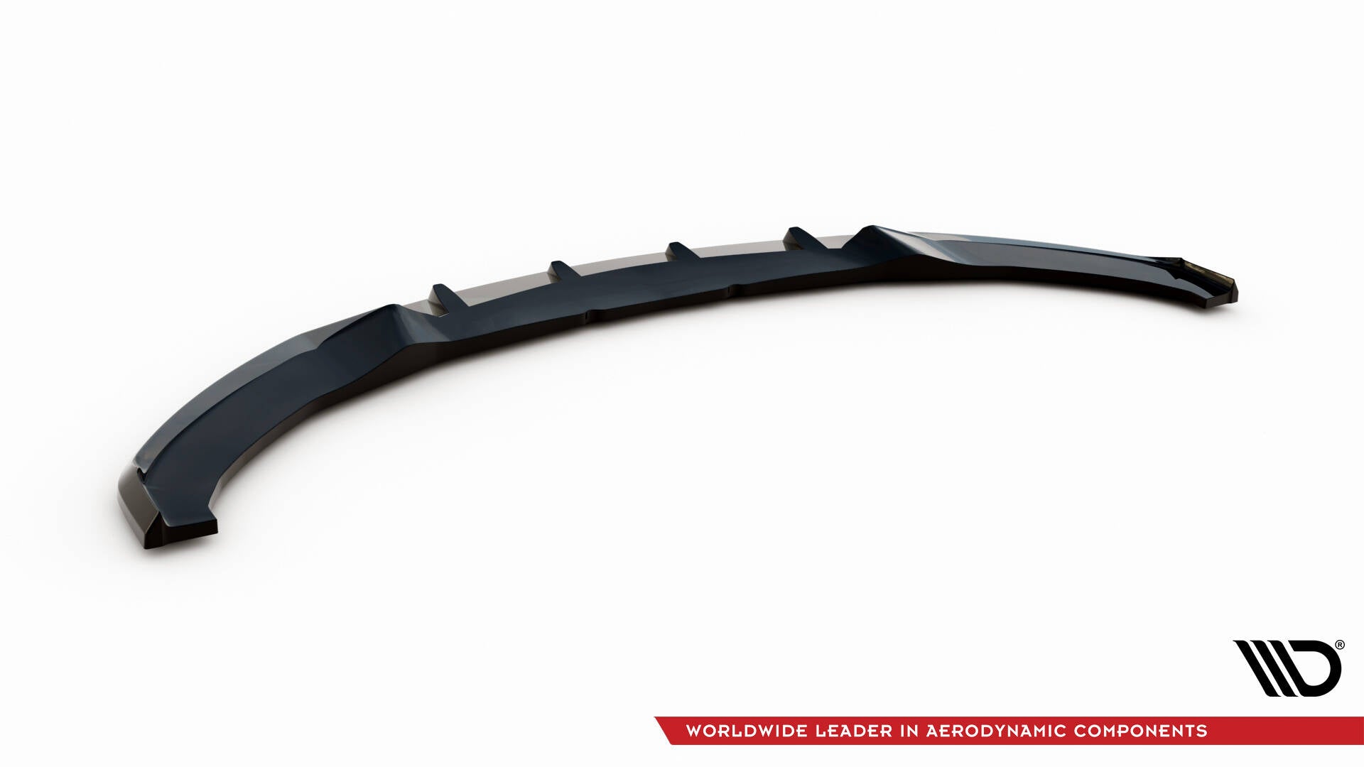 Maxton Design Street+ Spoilerlippe Front Ansatz V.3 passend für BMW 4er Coupe / Gran Coupe / Cabrio M-Paket F32 / F36 / F33 schwarz Hochglanz