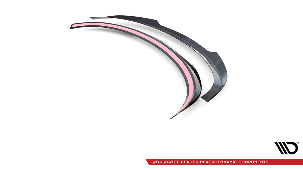 Maxton Design Spoiler CAP passend für Opel Insignia OPC Sports Tourer Mk1 schwarz Hochglanz