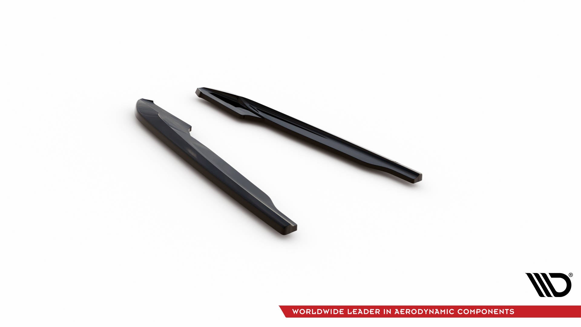 Maxton Design Heck Ansatz Flaps Diffusor V.2 passend für Audi S8 D5 schwarz Hochglanz