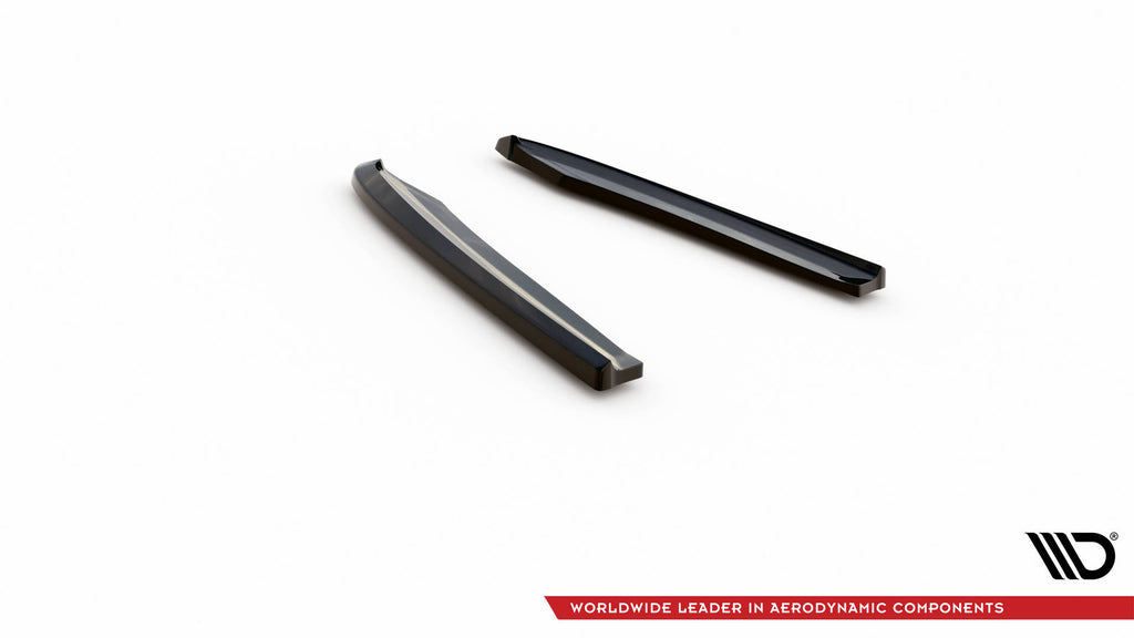 Maxton Design Heck Ansatz Flaps Diffusor passend für Audi S8 D4 schwarz Hochglanz