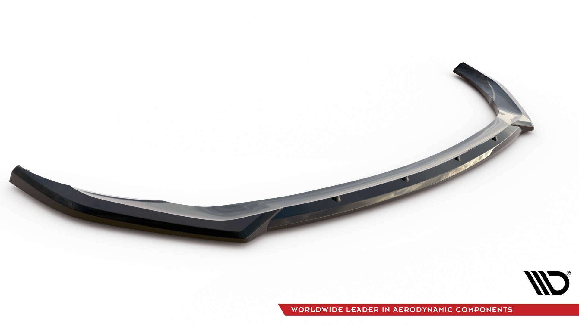 Maxton Design Street+ Spoilerlippe Front Ansatz V.2 passend für Mercedes-AMG C43 Coupe / Cabrio / Limousine / Kombi C205 / A205 / W205 / S205 Facelift schwarz Hochglanz