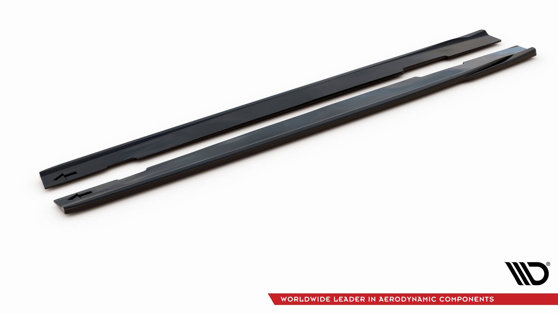 Maxton Design Street+ Seitenschweller Leisten passend für Mercedes-Benz CLA AMG-Line C118 schwarz Hochglanz