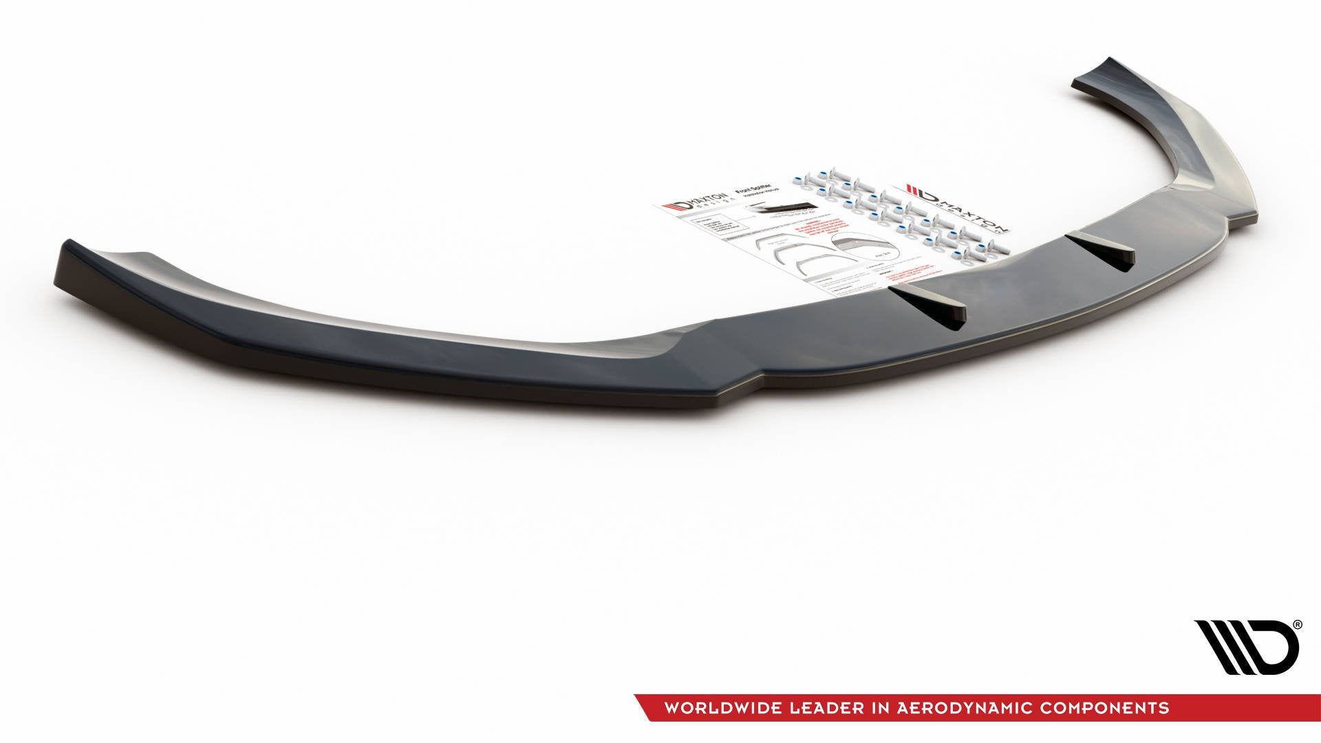 Maxton Design Front Ansatz V.2 für Mercedes-Benz CLS AMG-Line / 53AMG C257 schwarz matt