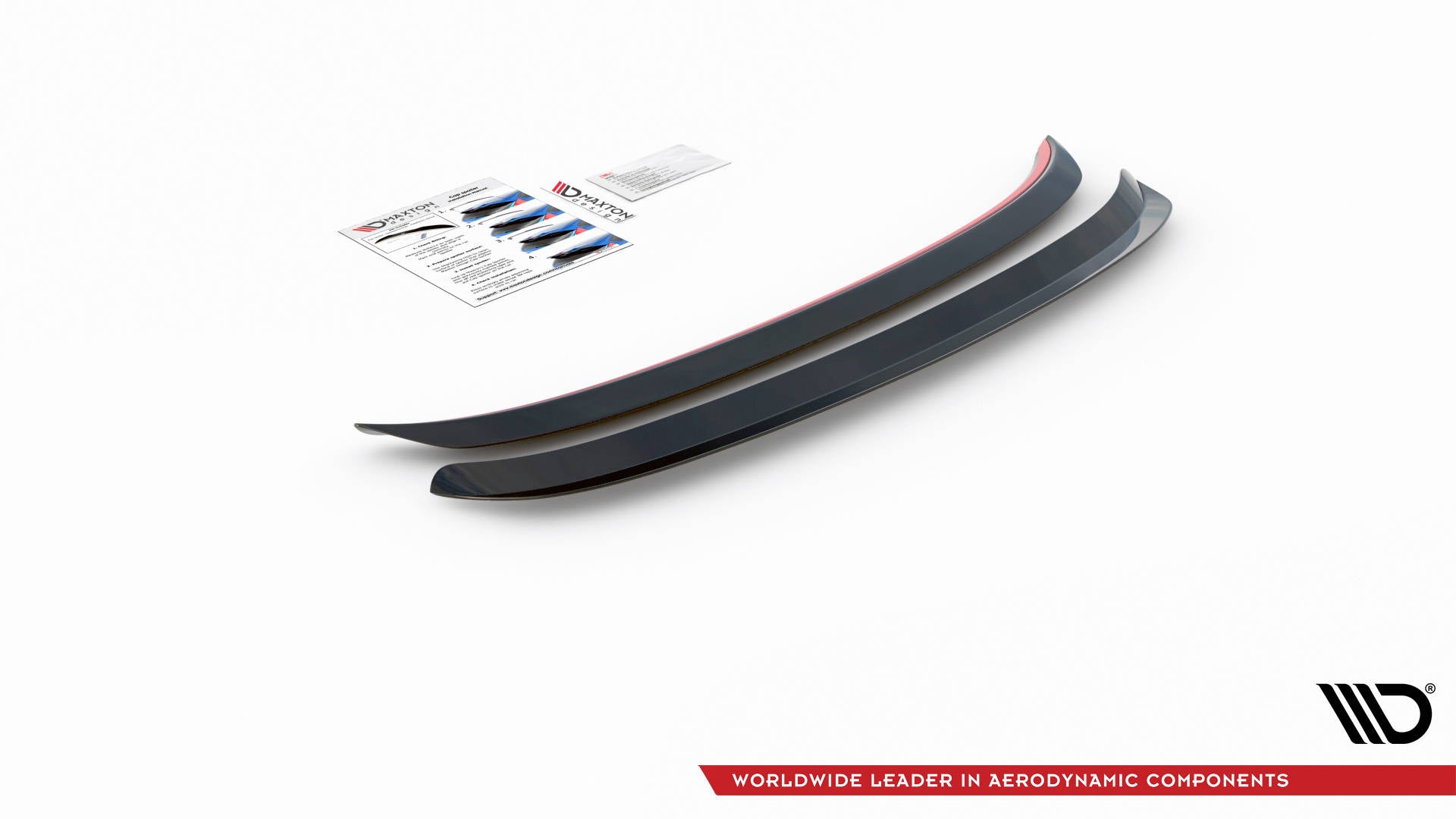 Maxton Design Spoiler CAP passend für Abarth 595 Mk1 Facelift schwarz Hochglanz
