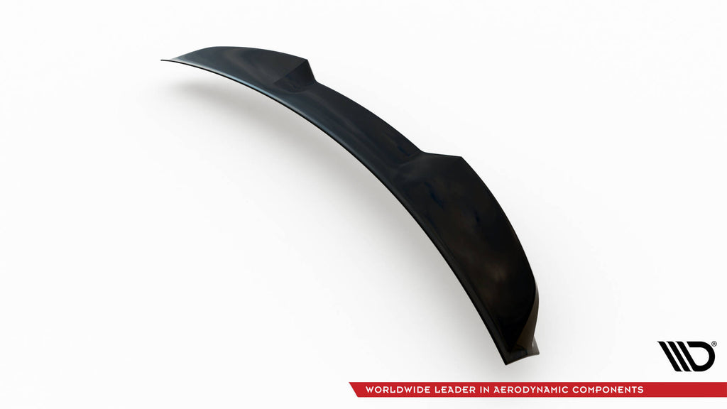 Maxton Design Spoiler CAP 3D passend für Mercedes-Benz E AMG-Line / E53 AMG Limousine W214 schwarz Hochglanz