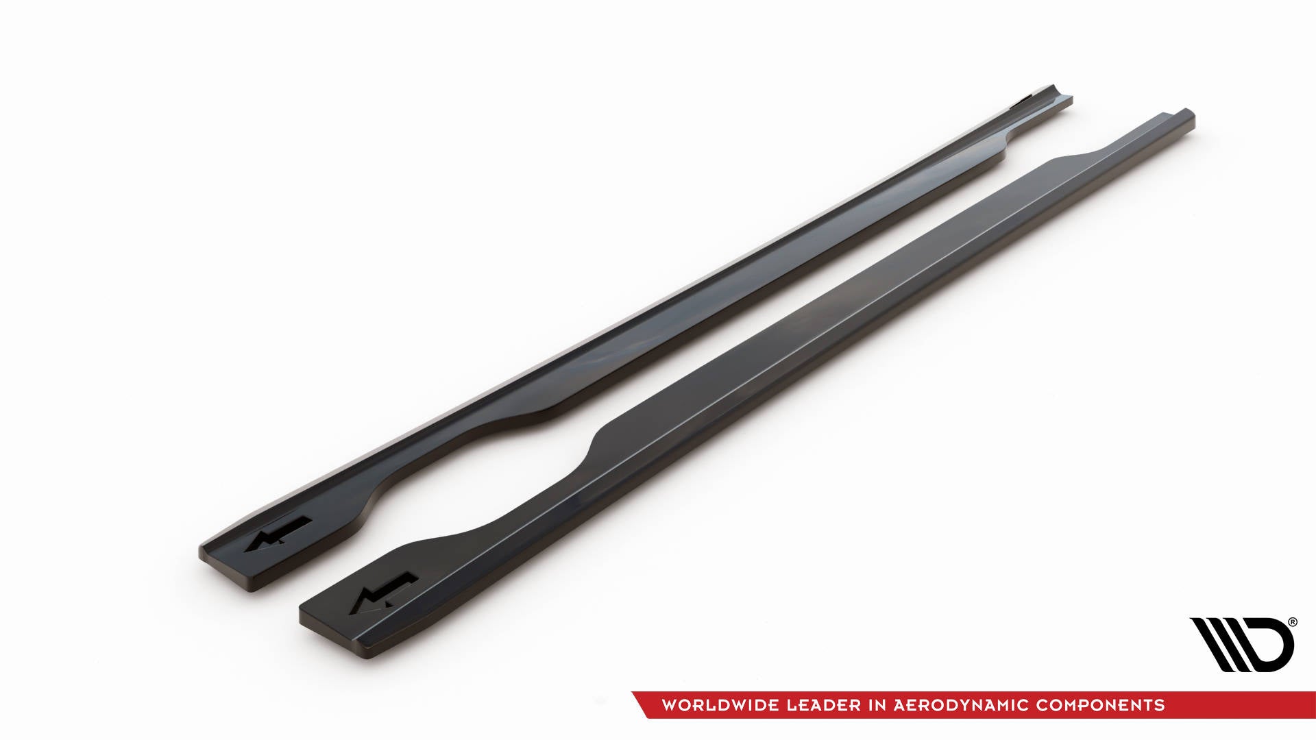 Maxton Design Street+ Seitenschweller Leisten passend für Hyundai ix35 Mk1 schwarz Hochglanz