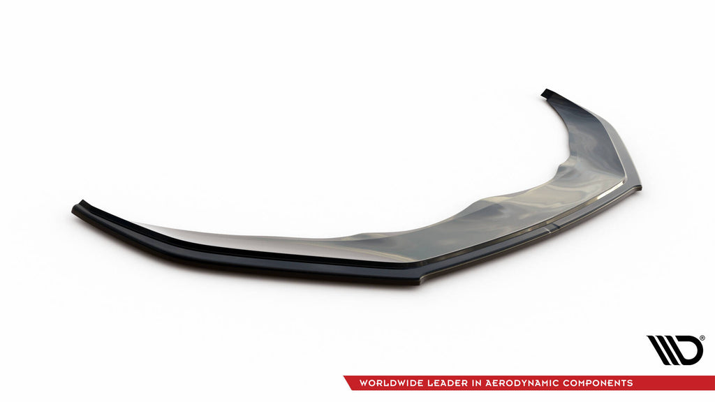 Maxton Design Street+ Spoilerlippe Front Ansatz passend für Porsche Panamera GTS 971 schwarz Hochglanz