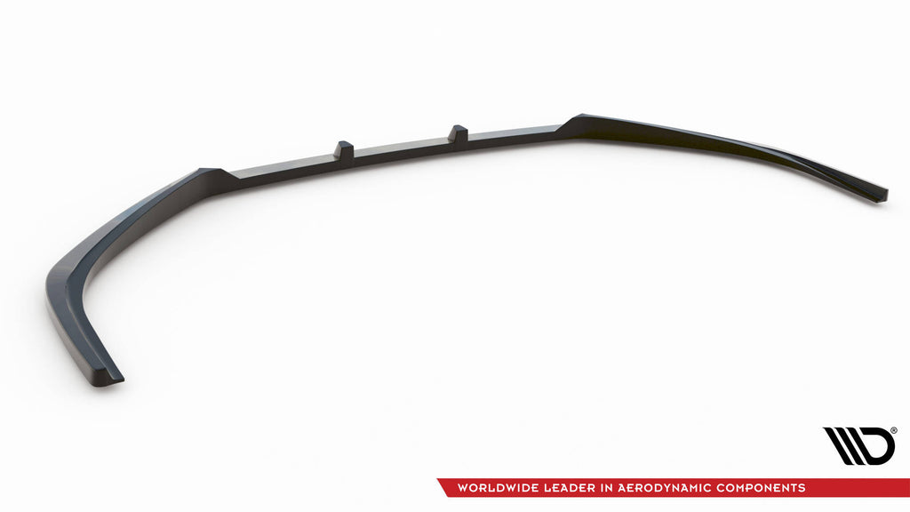 Maxton Design Street+ Spoilerlippe Front Ansatz V.2 passend für Lexus ES F Sport Mk7 schwarz Hochglanz