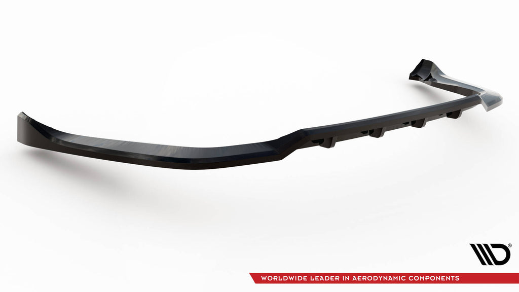 Maxton Design Street+ Mittlerer Diffusor RACE passend für Porsche 911 Turbo 997 schwarz Hochglanz