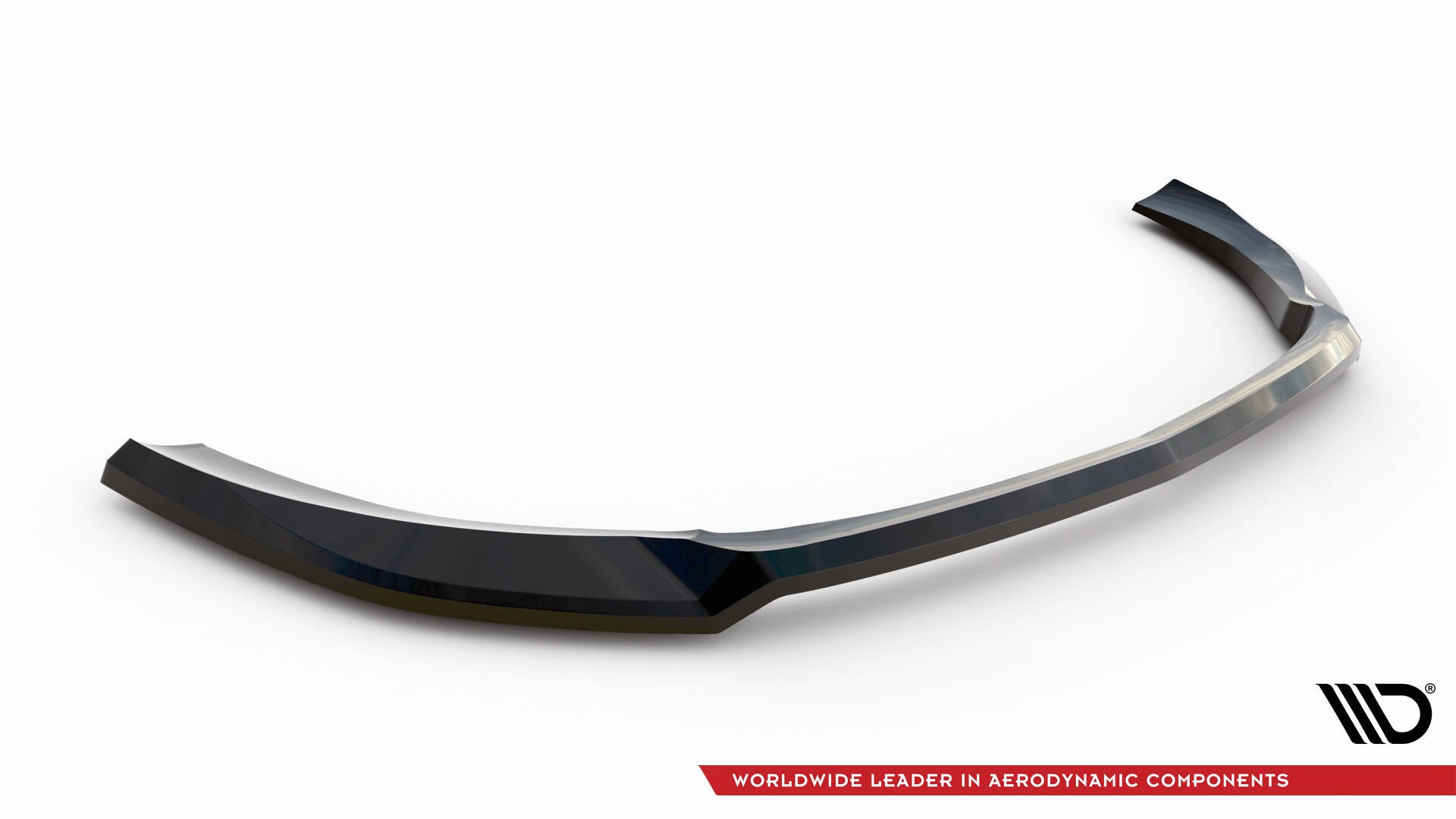 Maxton Design Street+ Spoilerlippe Front Ansatz V.1 passend für Mercedes-Benz S AMG-Line W222 Facelift schwarz Hochglanz