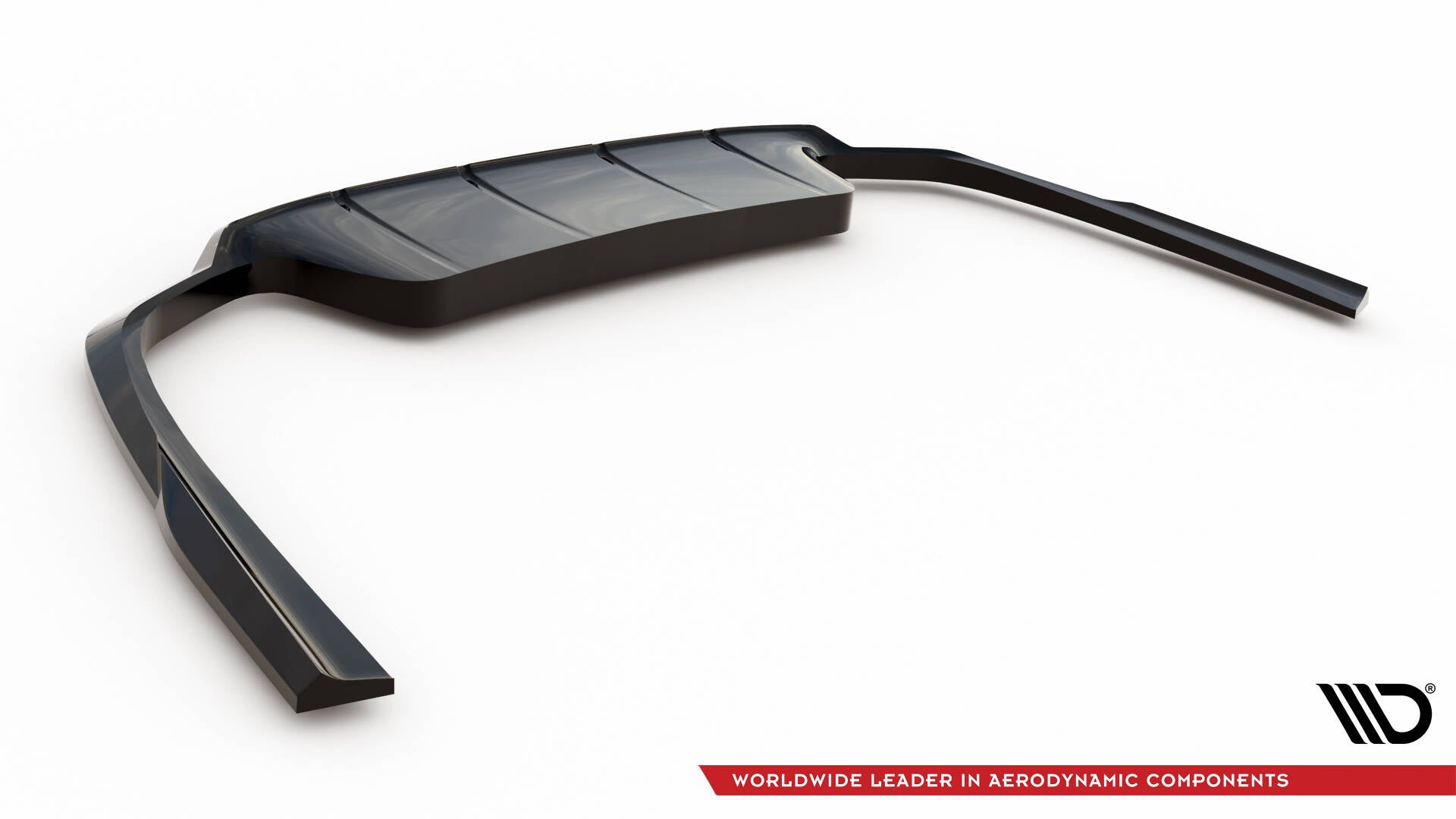Maxton Design Street+ Mittlerer Diffusor RACE passend für Mercedes-Benz CLE AMG-Line C236 schwarz Hochglanz