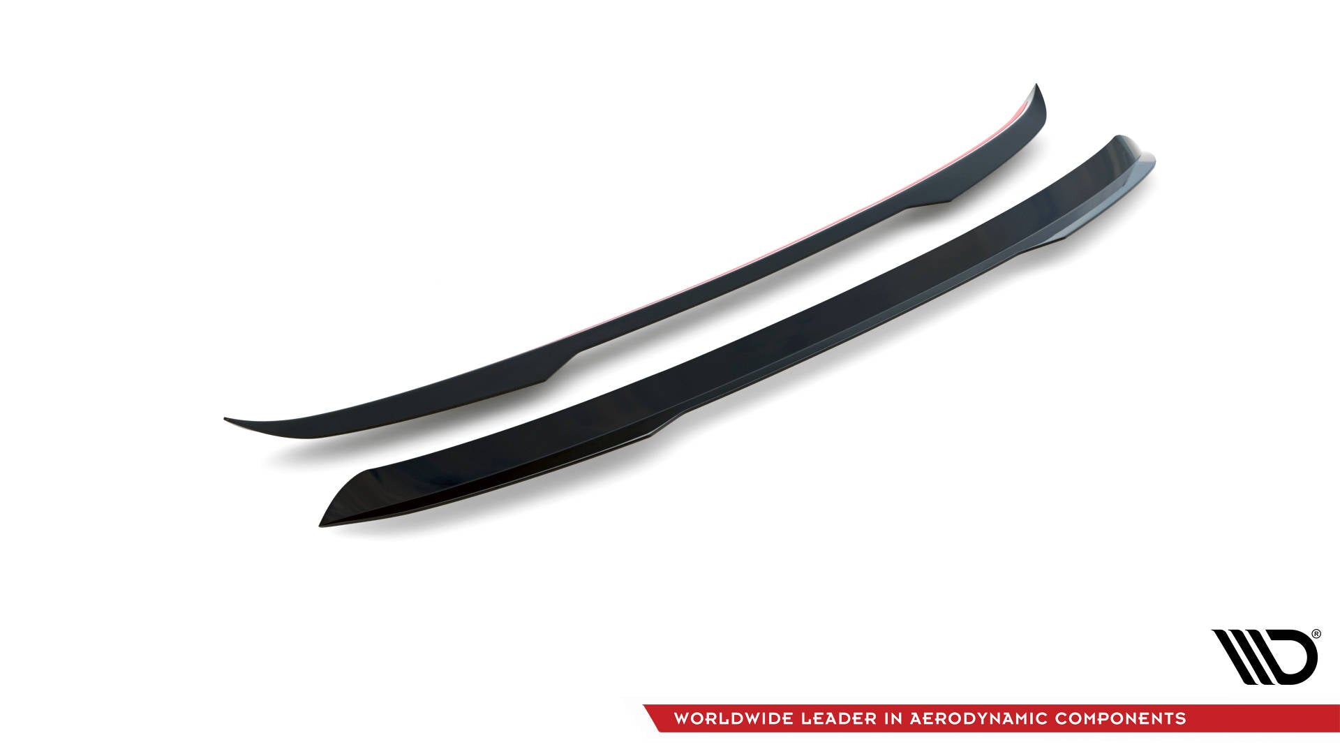 Maxton Design Spoiler CAP passend für Porsche Macan Mk1 schwarz Hochglanz