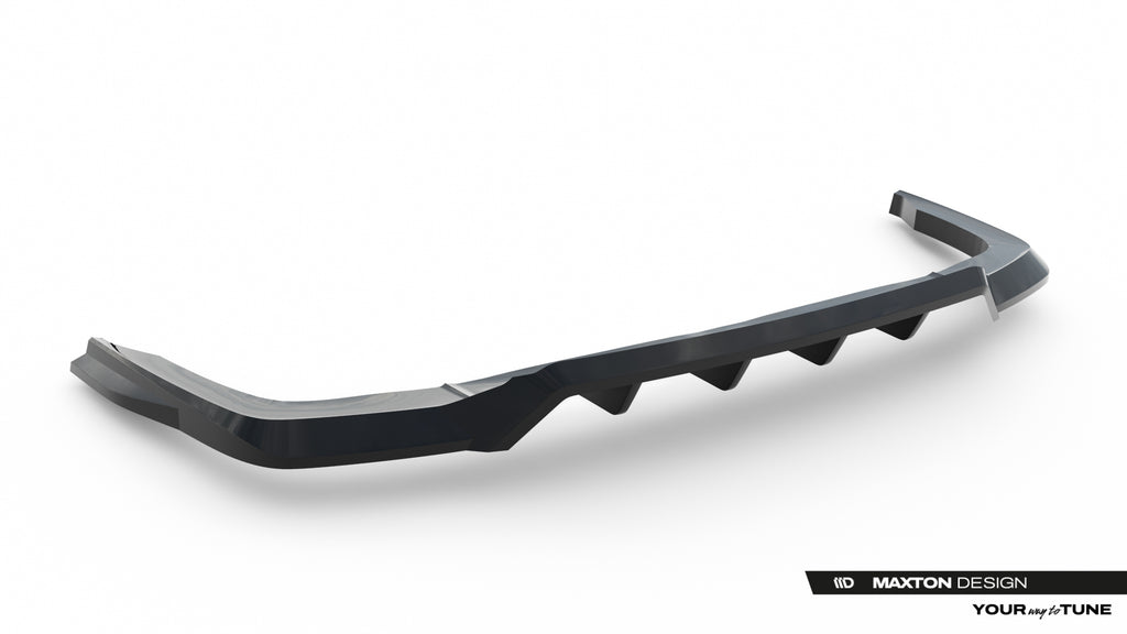 Maxton Design Street+ Mittlerer Diffusor RACE passend für Omoda 9 Mk1 schwarz Hochglanz