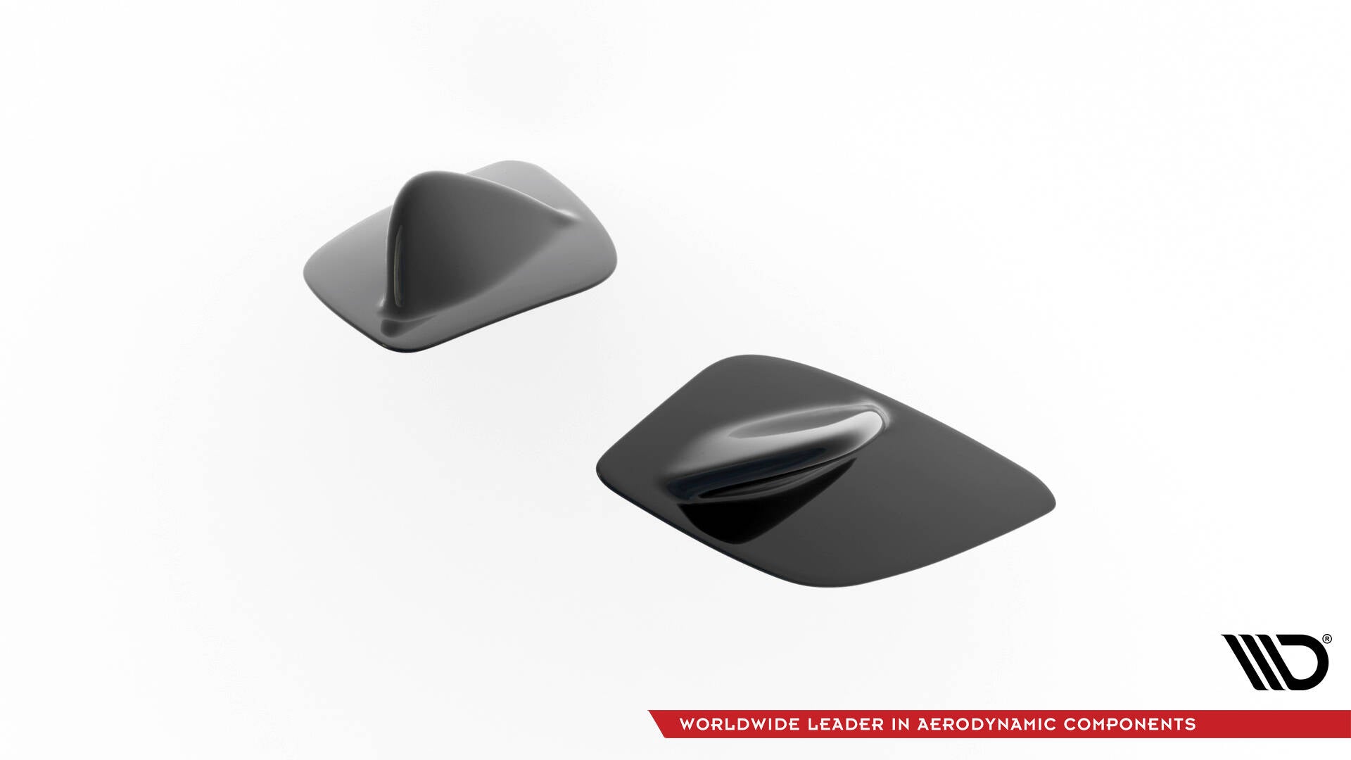 Maxton Design Spoiler Seiten Erweiterung Mercedes A W176 AMG Facelift schwarz Hochglanz für Mercedes-Benz A Klasse W176 FL