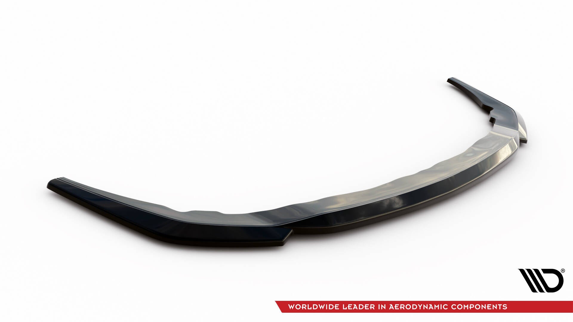 Maxton Design Street+ Spoilerlippe Front Ansatz V.1 passend für0 BMW M135i F40 schwarz Hochglanz für BMW 1er F40