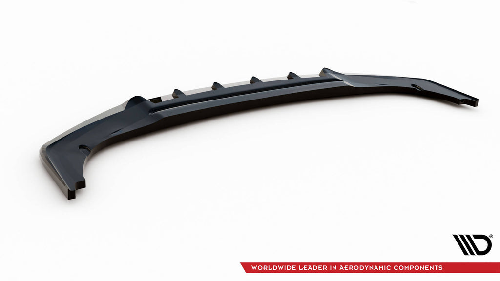 Maxton Design Street+ Spoilerlippe Front Ansatz passend für Honda Civic Sport Mk 10 schwarz Hochglanz