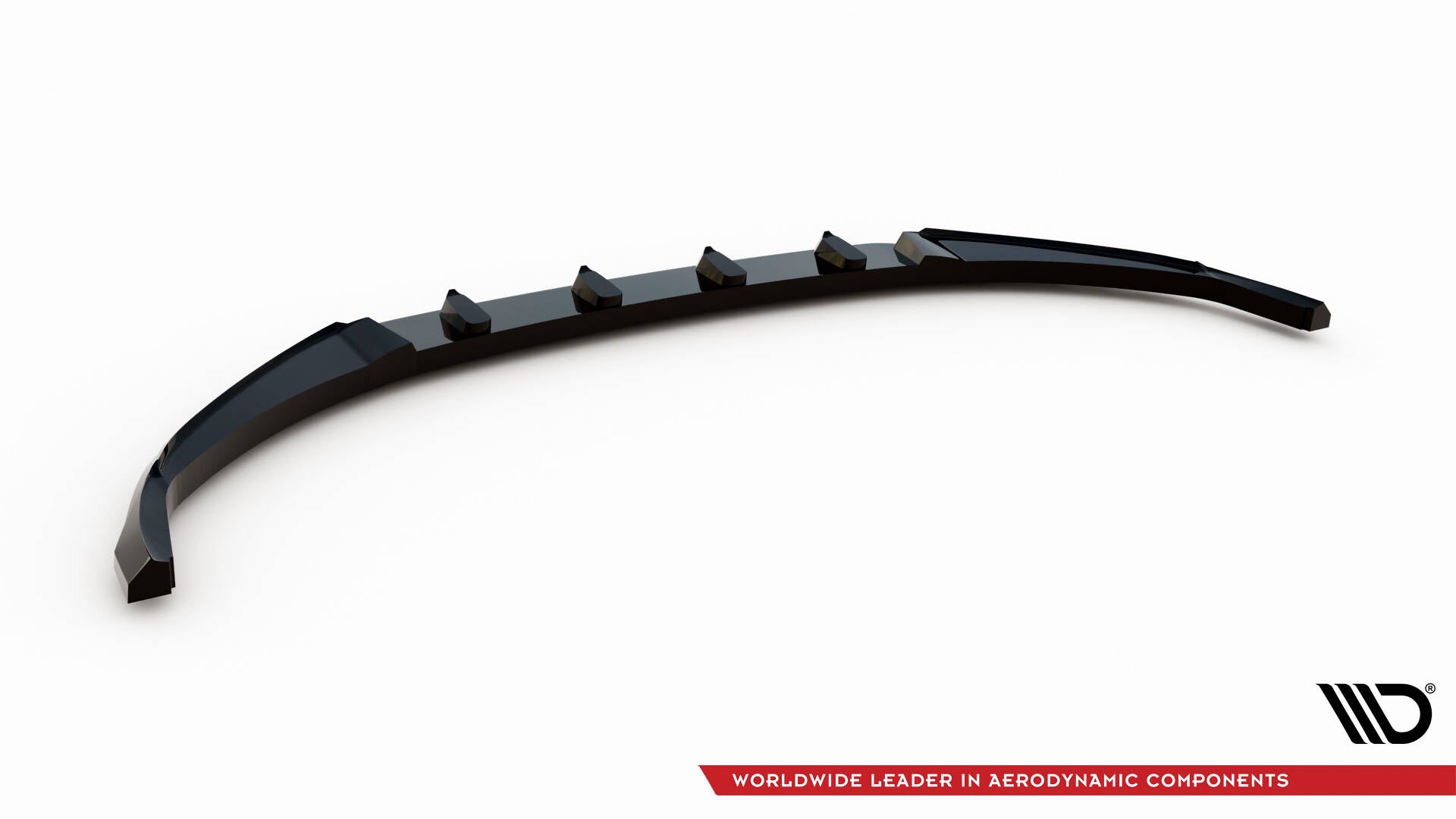 Maxton Design Street+ Spoilerlippe Front Ansatz V.2 passend für Hyundai Tucson N-Line Mk4 schwarz Hochglanz