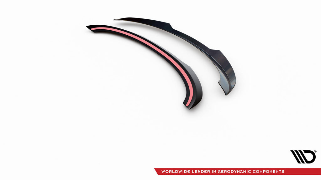 Maxton Design Spoiler CAP passend für Mini Cooper Clubman John Cooper Works F54 schwarz Hochglanz
