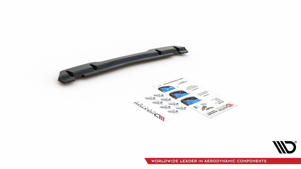 Maxton Design Mittlerer Diffusor Heck Ansatz für Toyota GR Yaris Mk4 Carbon Look