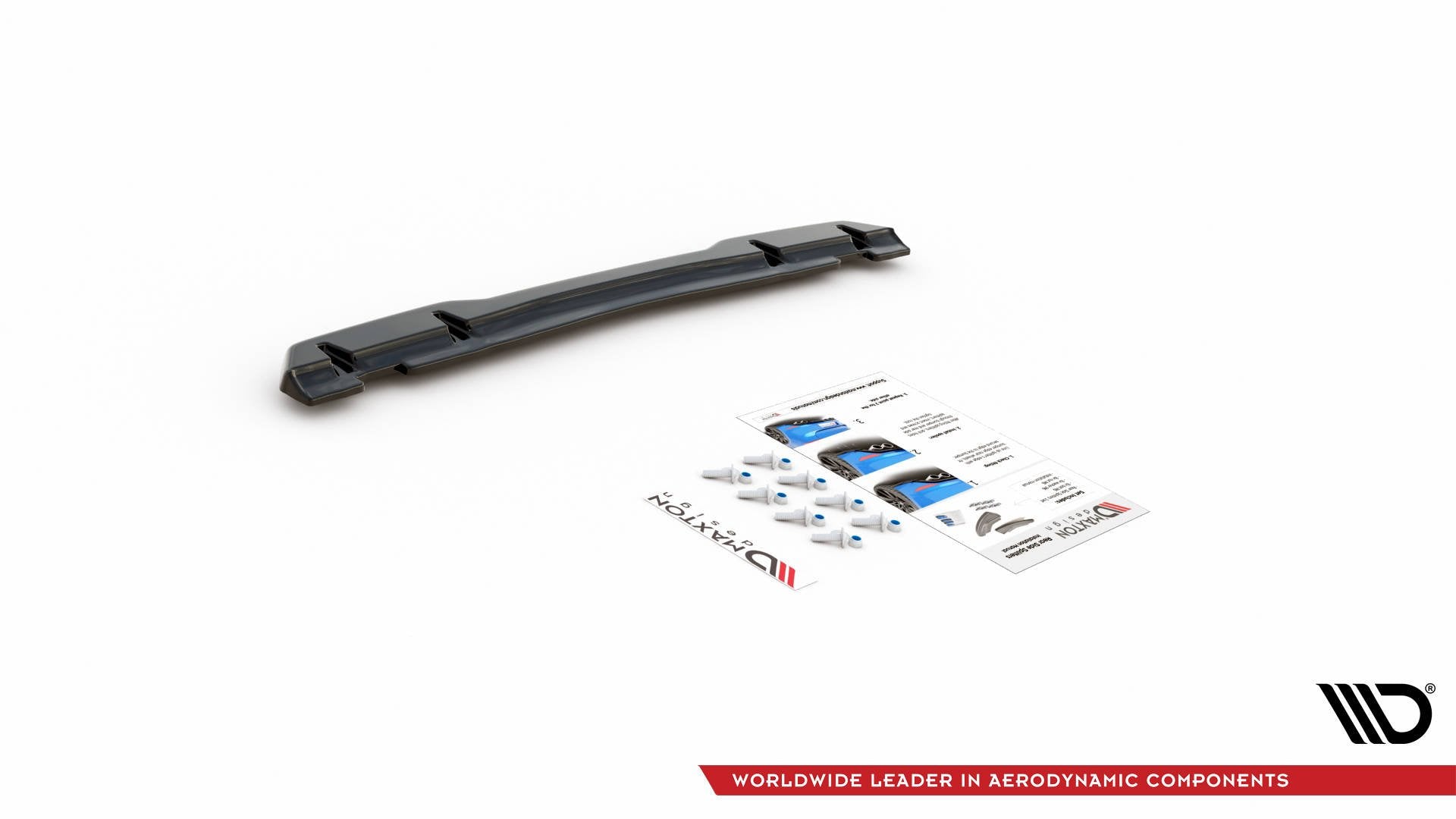 Maxton Design Mittlerer Diffusor Heck Ansatz für Toyota GR Yaris Mk4 Carbon Look