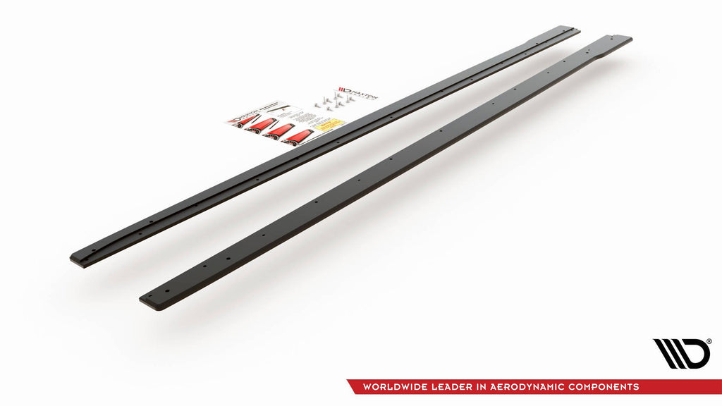 Maxton Design Street Pro Street+ Seitenschweller Leisten passend für VW Polo GTI Mk6