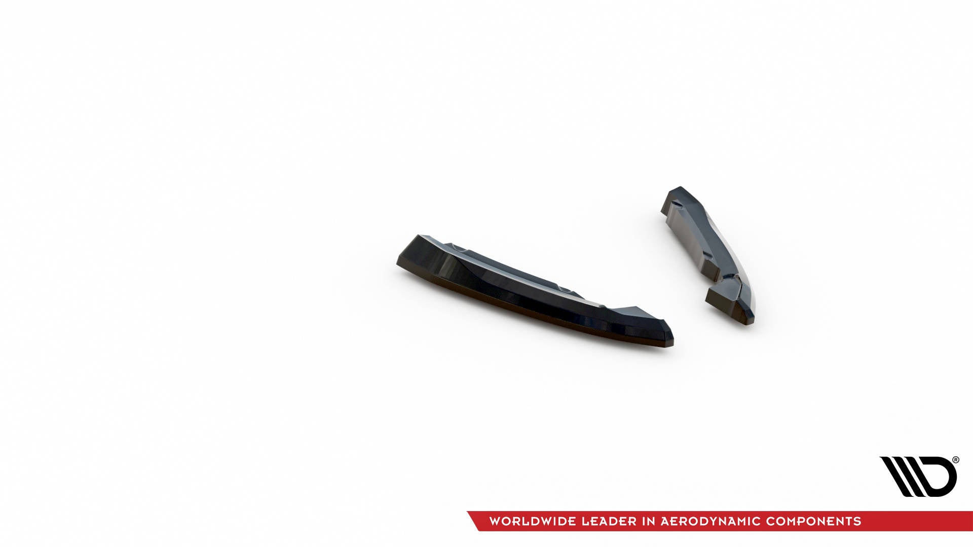 Maxton Design Heck Ansatz Flaps Diffusor V.1 passend für Ford Edge Mk2 schwarz Hochglanz