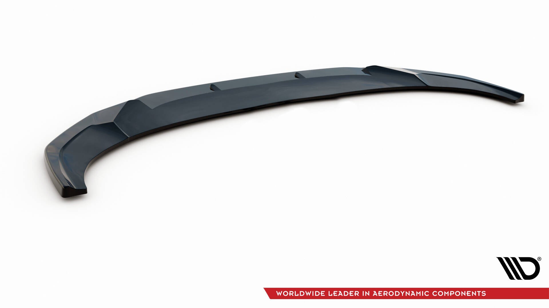 Maxton Design Street+ Spoilerlippe Front Ansatz V.1 passend für Audi RSQ3 Sportback / SUV F3 schwarz Hochglanz