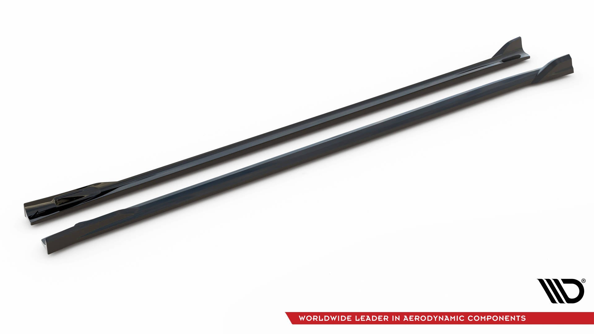 Maxton Design Street+ Seitenschweller Leisten V.2 passend für BMW X4 M-Paket G02 schwarz Hochglanz