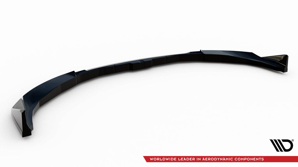 Maxton Design Street+ Spoilerlippe Front Ansatz V.5 passend für BMW M2 G87 schwarz Hochglanz