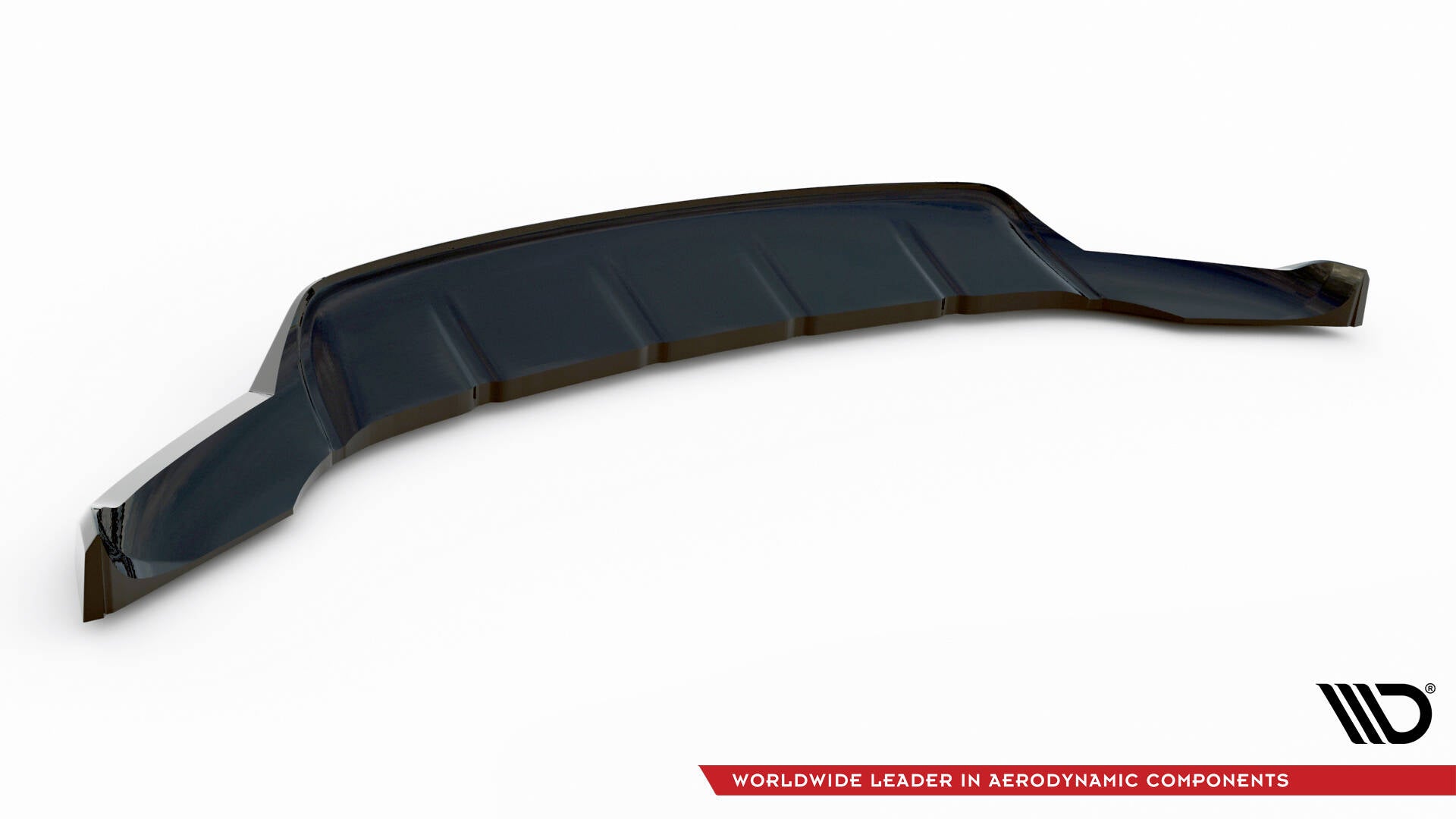 Maxton Design Street+ Spoilerlippe Front Ansatz V.3 passend für Porsche Macan Mk1 schwarz Hochglanz
