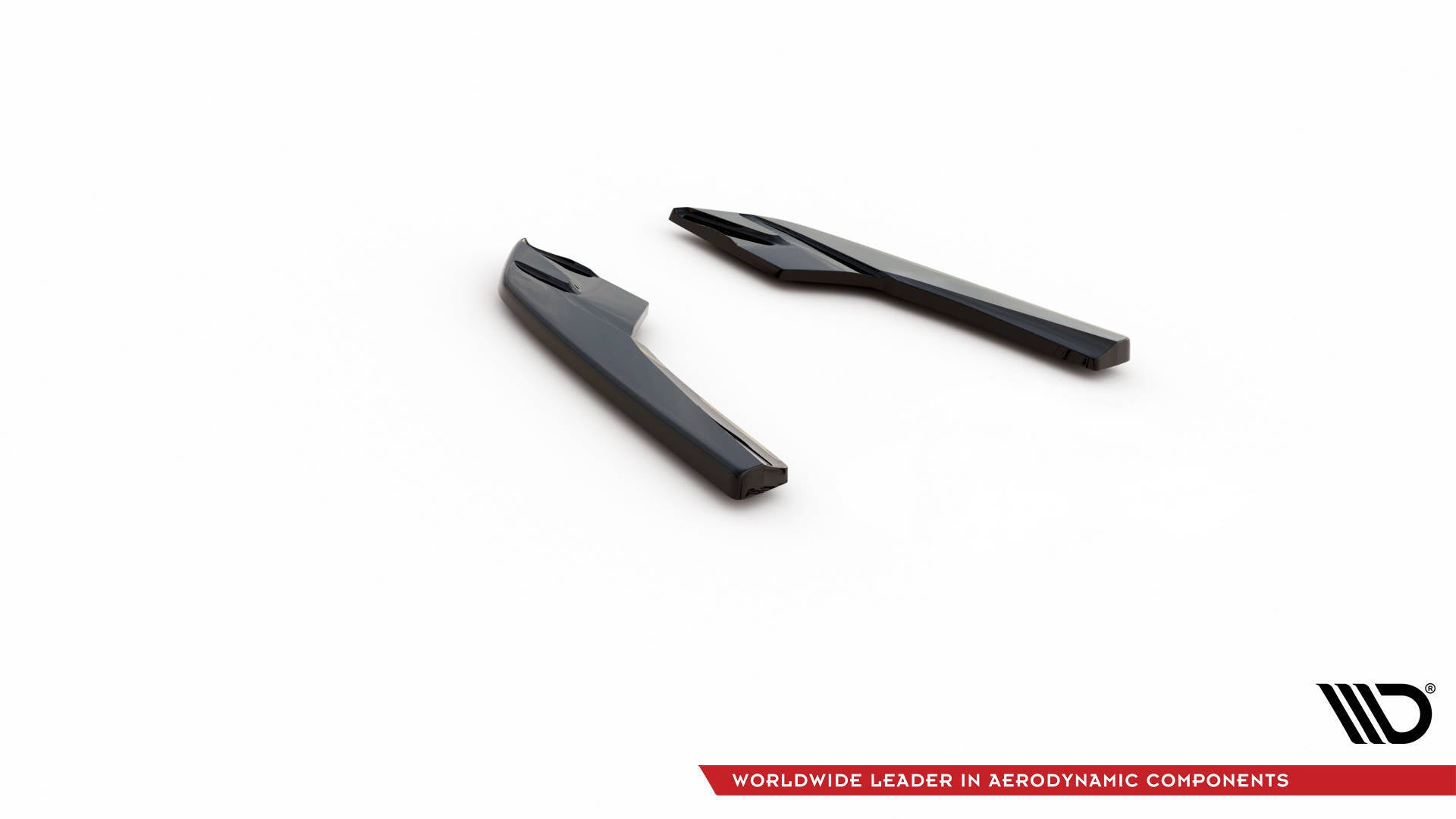 Maxton Design Heck Ansatz Flaps Diffusor passend für Audi S3 Limousine 8V schwarz Hochglanz