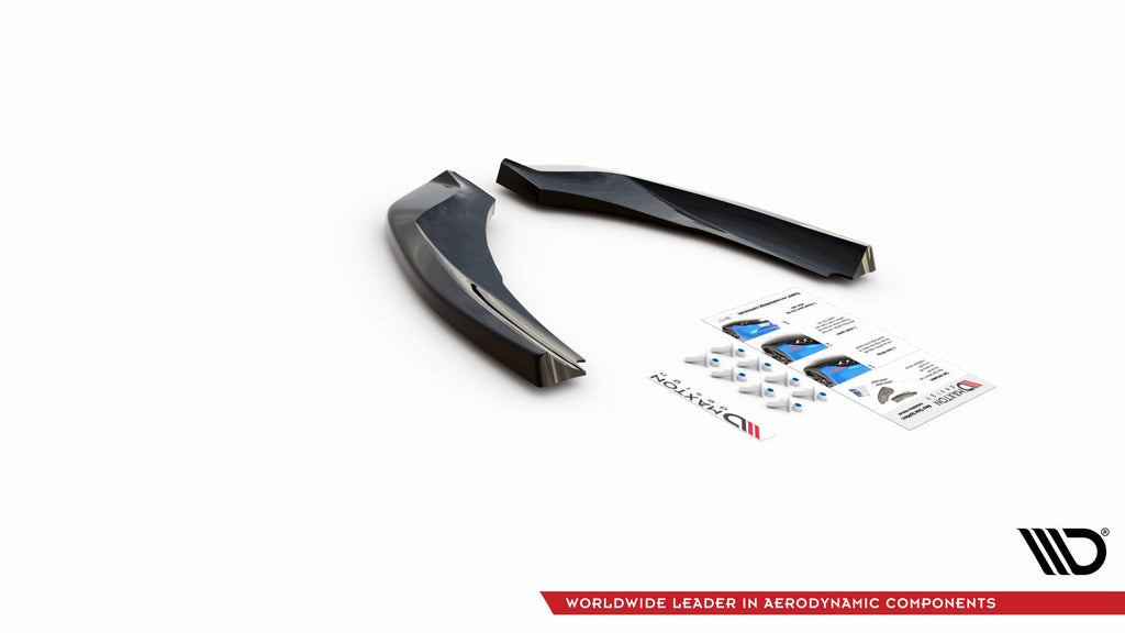 Maxton Design Heck Ansatz Flaps Diffusor passend für BMW Z4 M-Paket G29 schwarz Hochglanz