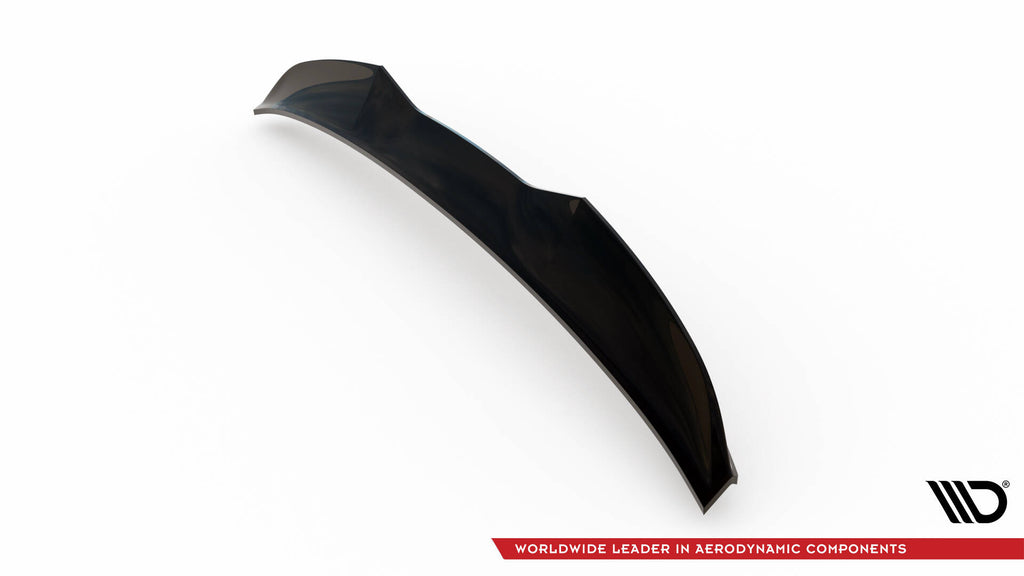 Maxton Design Spoiler CAP 3D passend für Audi S5 Coupe / A5 S-Line / A5 Coupe F5 Facelift schwarz Hochglanz