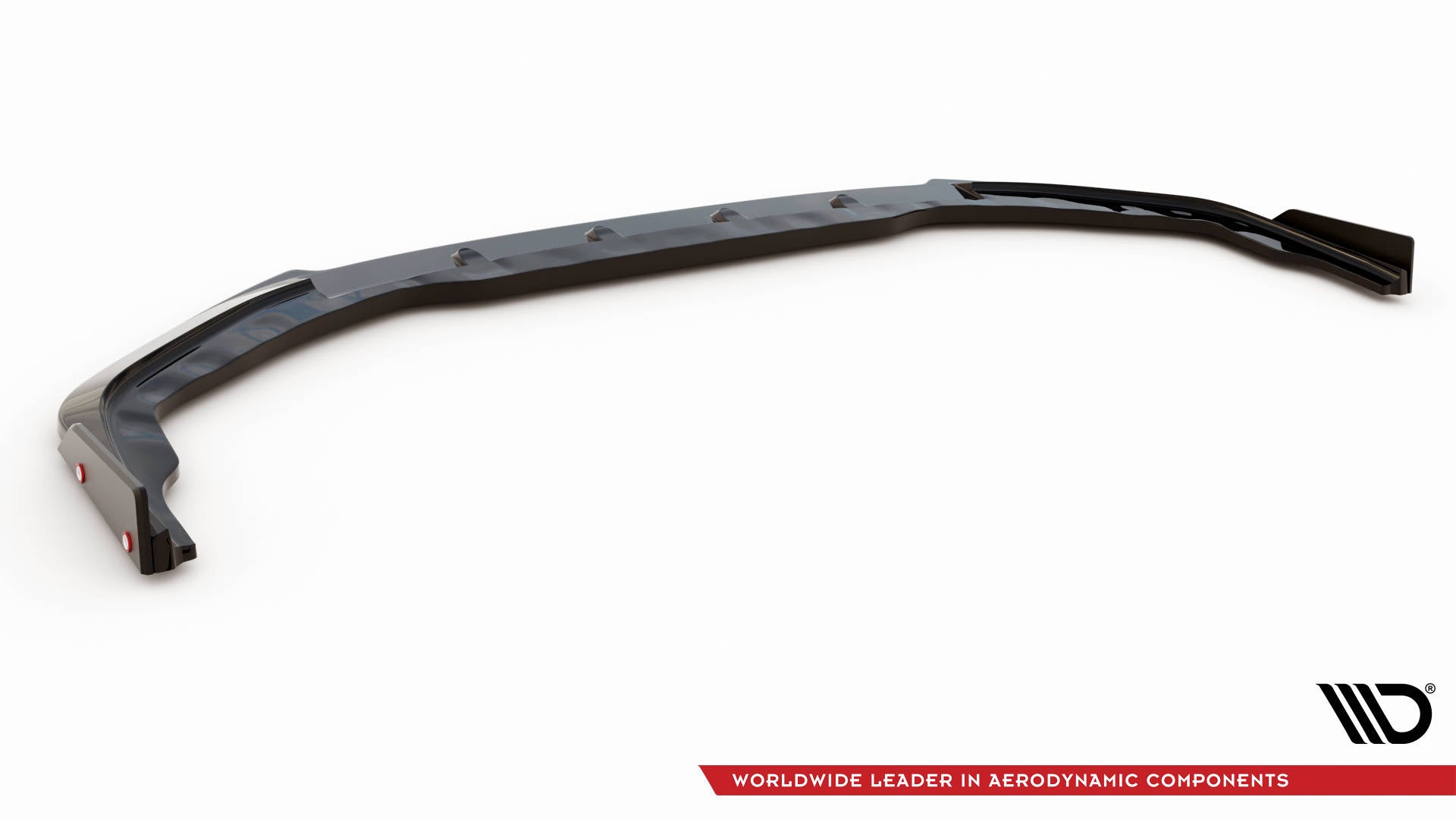 Maxton Design Street+ Spoilerlippe Front Ansatz + Flaps passend für Nissan GTR R35 Facelift