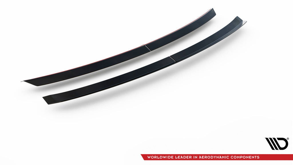 Maxton Design Spoiler CAP passend für Porsche Panamera GTS / Panamera E-Hybrid / Panamera Turbo S E-Hybrid 971 schwarz Hochglanz