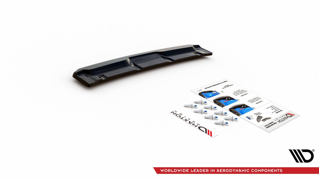 Maxton Design Heckansatz Mazda CX-3 schwarz Hochglanz für Mazda CX-3 Mk1