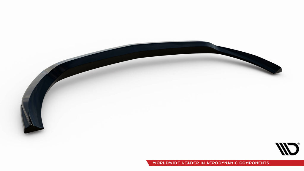 Maxton Design Street+ Spoilerlippe Front Ansatz passend für Mercedes-Benz CLS C218 Facelift schwarz Hochglanz