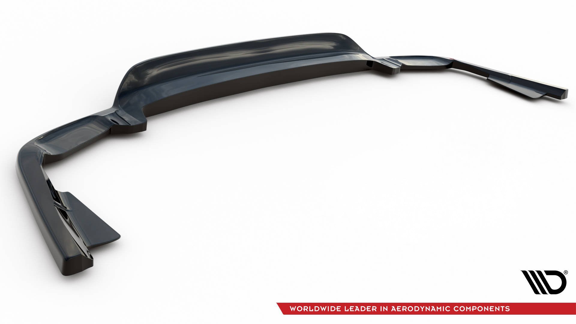 Maxton Design Street+ Mittlerer Diffusor RACE passend für Volvo XC60 Mk2 R-Design schwarz Hochglanz